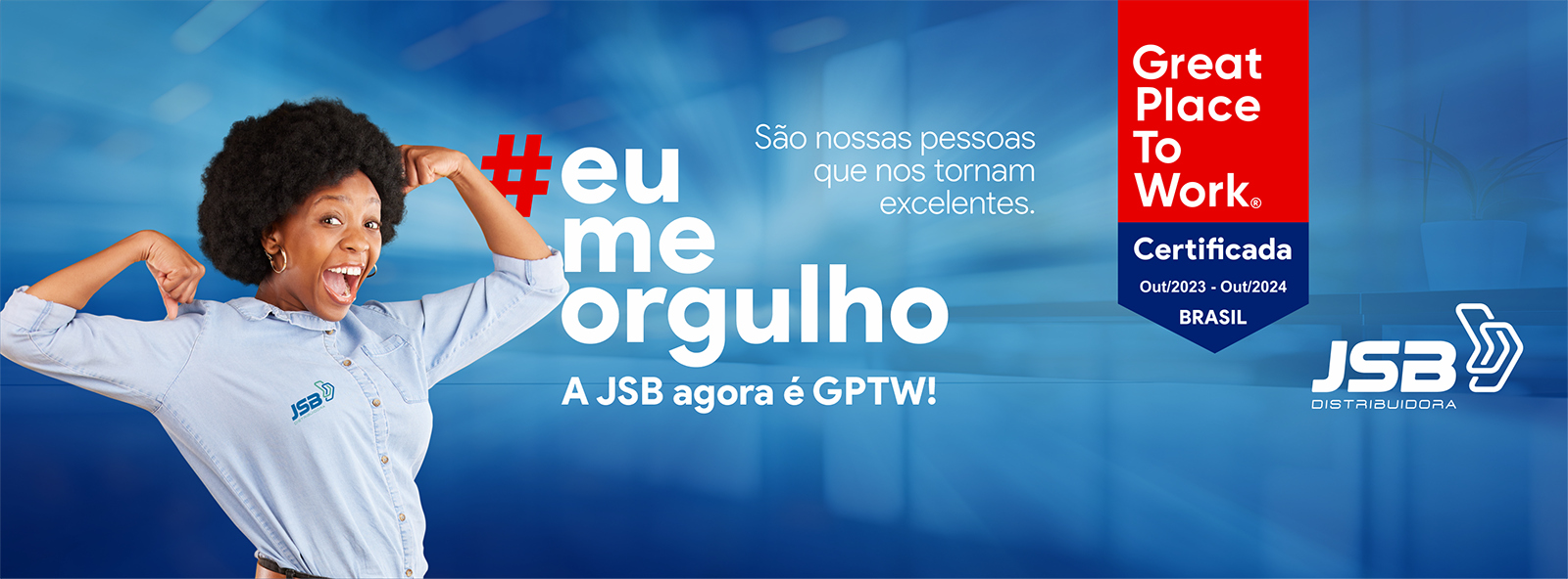 JSB é GPTW – Melhores empresas para se trabalhar!